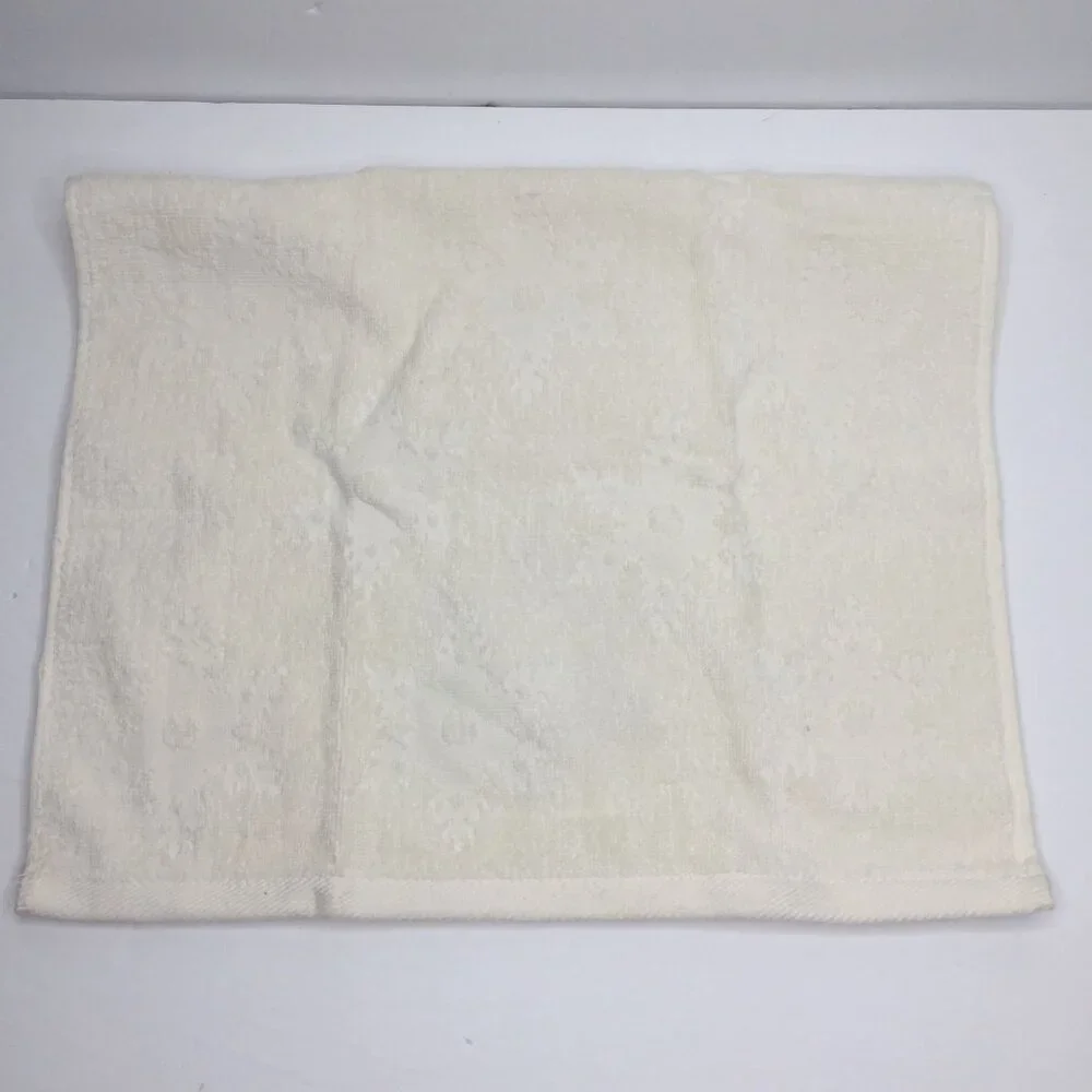 Christmas Towel Kitchen Bathroom Embroidered Snowflake Star Flower